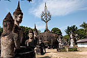 Vientiane , Laos. The Buddha Park (Xiang Khouan)  